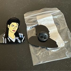Michael Jackson pen and keychain
